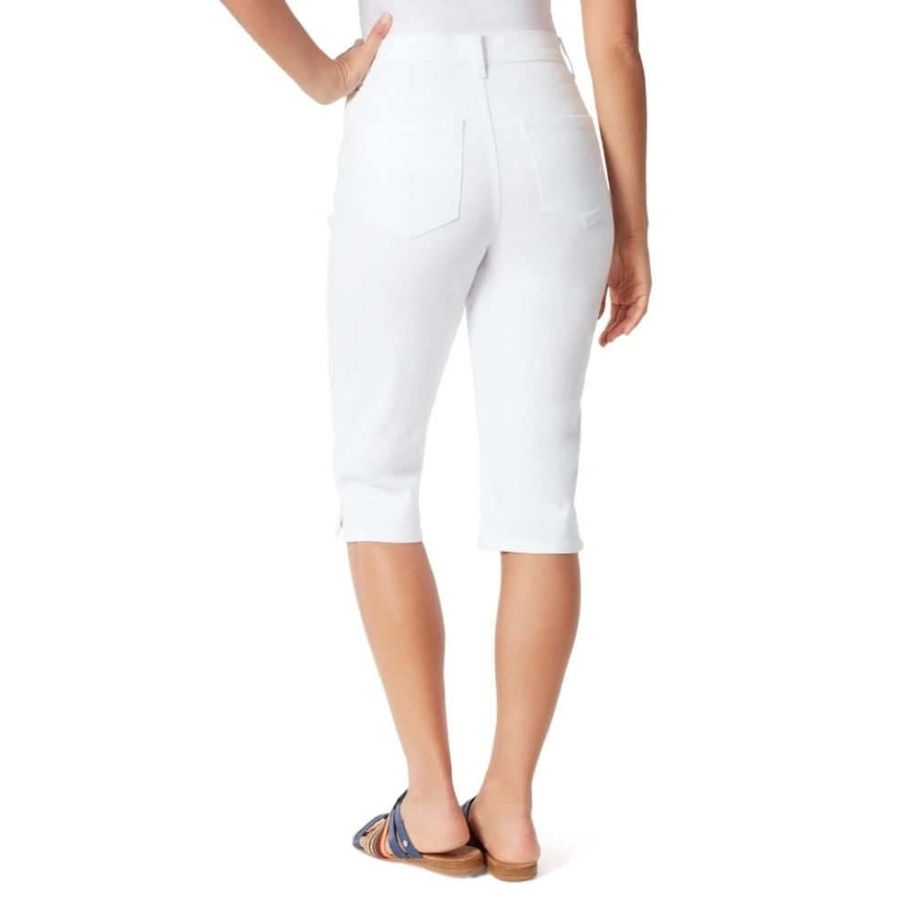 NWT Gloria Vanderbilt Plus Size Amanda Skimmer Capris - Picture 2 of 9